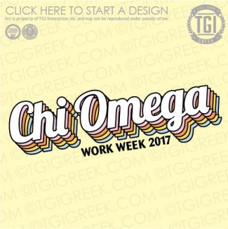 Chi Omega-UO Work Week
