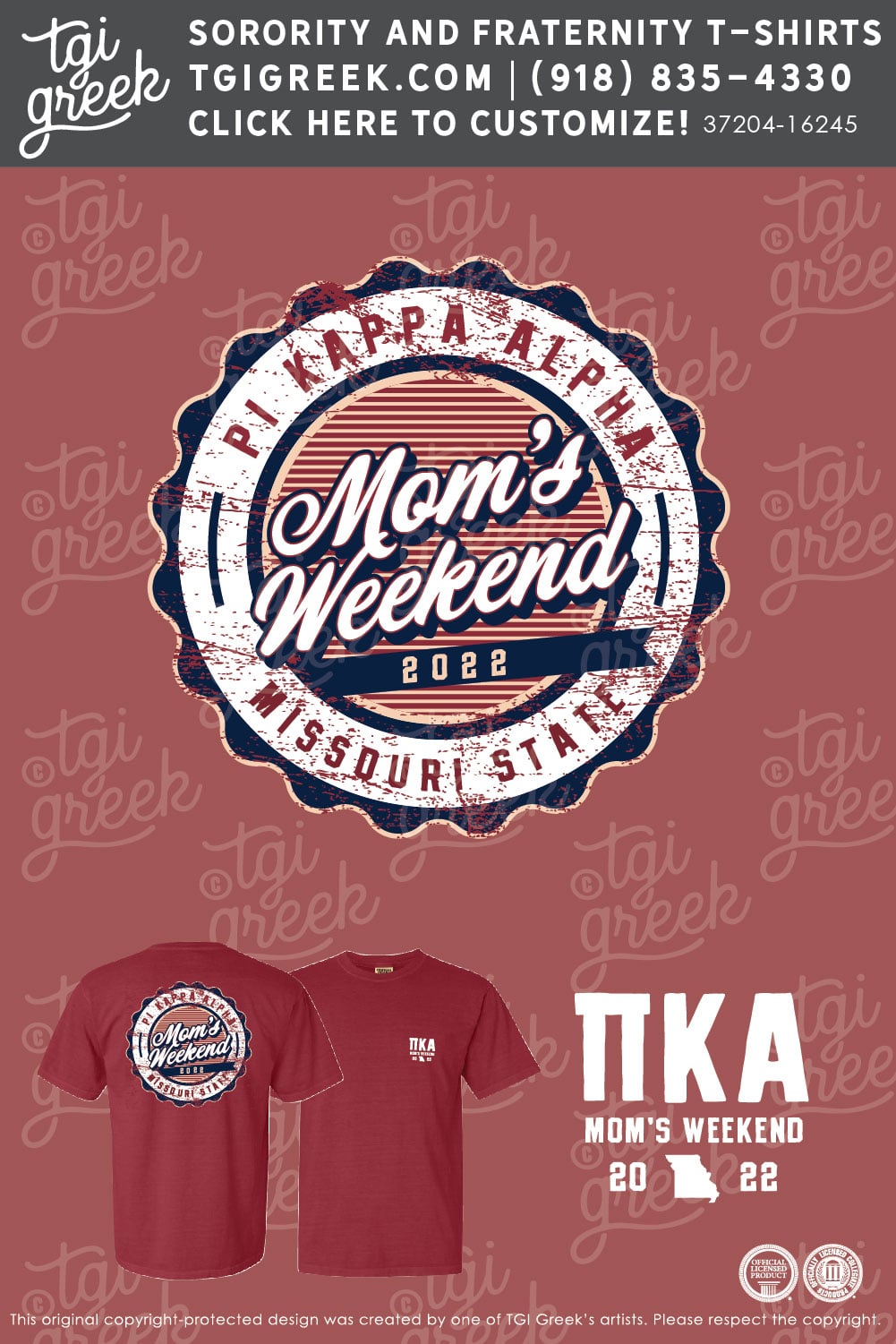 Pi Kappa Alpha – MOSU Moms Weekend