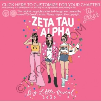 Zeta Tau Alpha – ECAU big Little Reveal