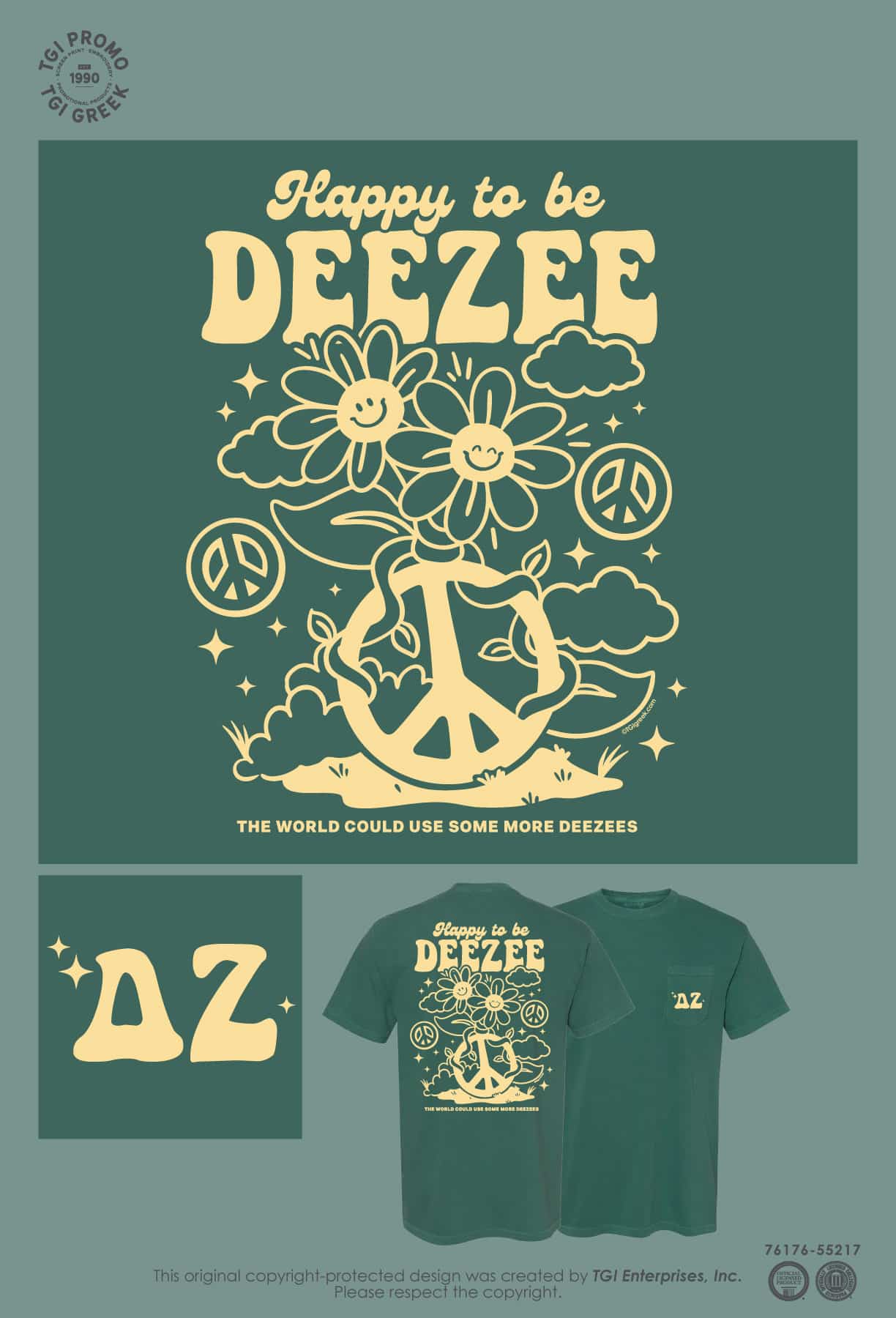 Delta Zeta – SFASU Summer T-Shirt