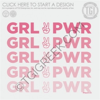 TGI-Greek Bid Day GRL PWR