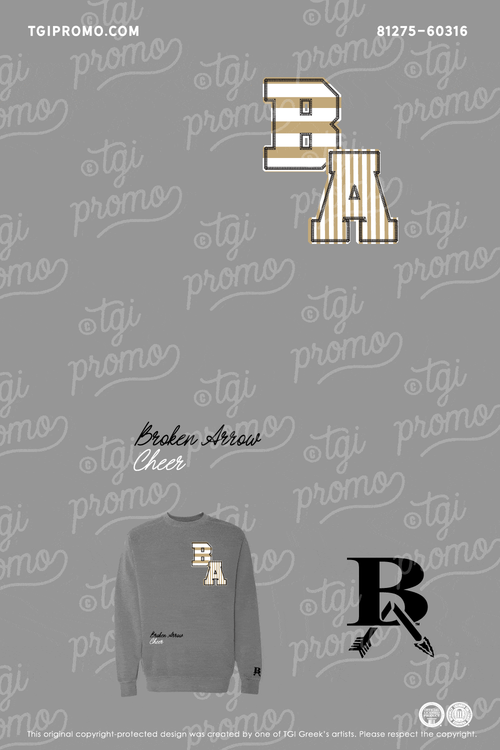 Broken Arrow Public Schools – HS Cheer Sweatshirt