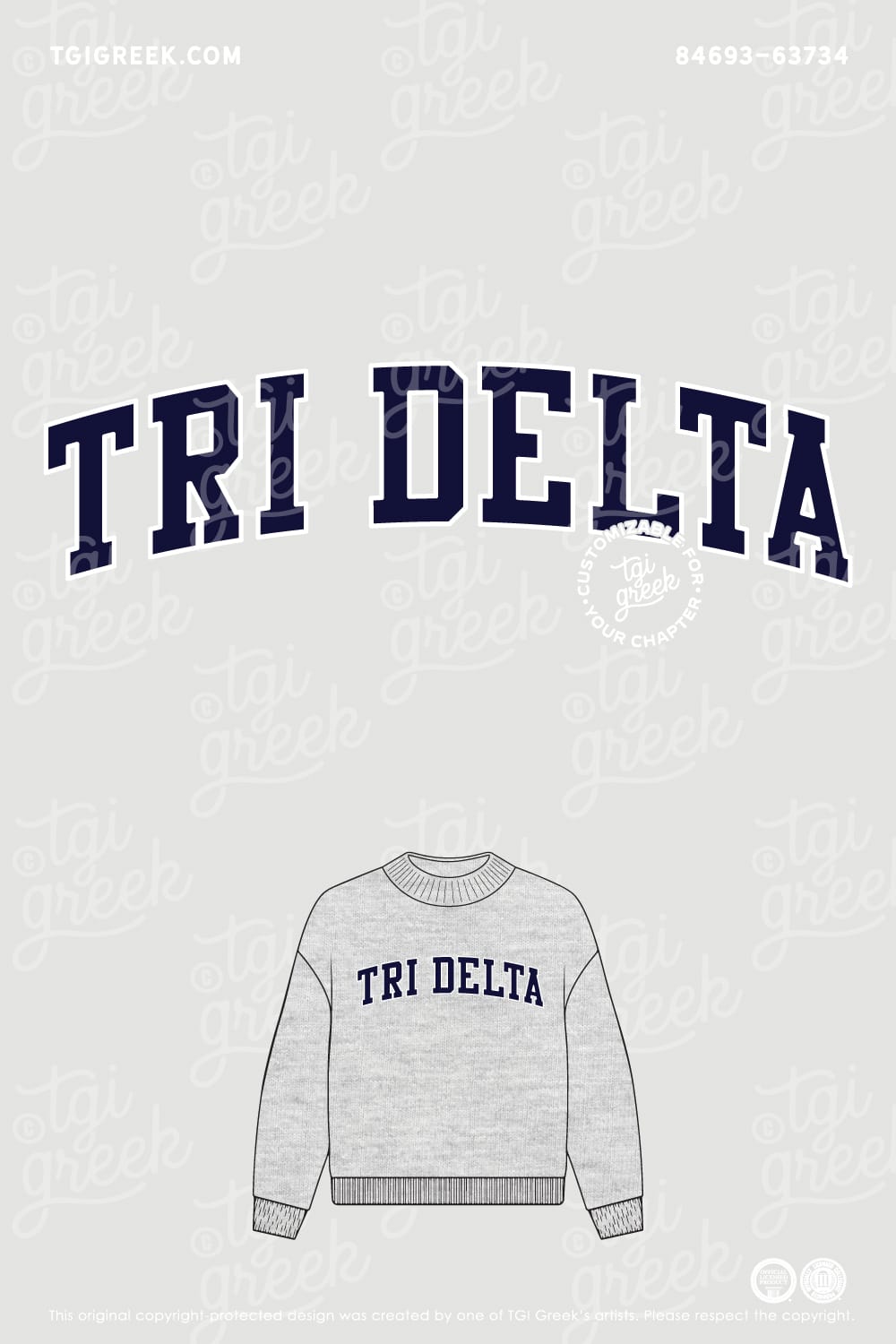 Delta Delta Delta – JMU Spring Merch