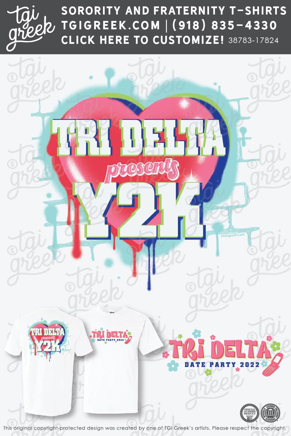 Delta Delta Delta – OU Y2K Date Party