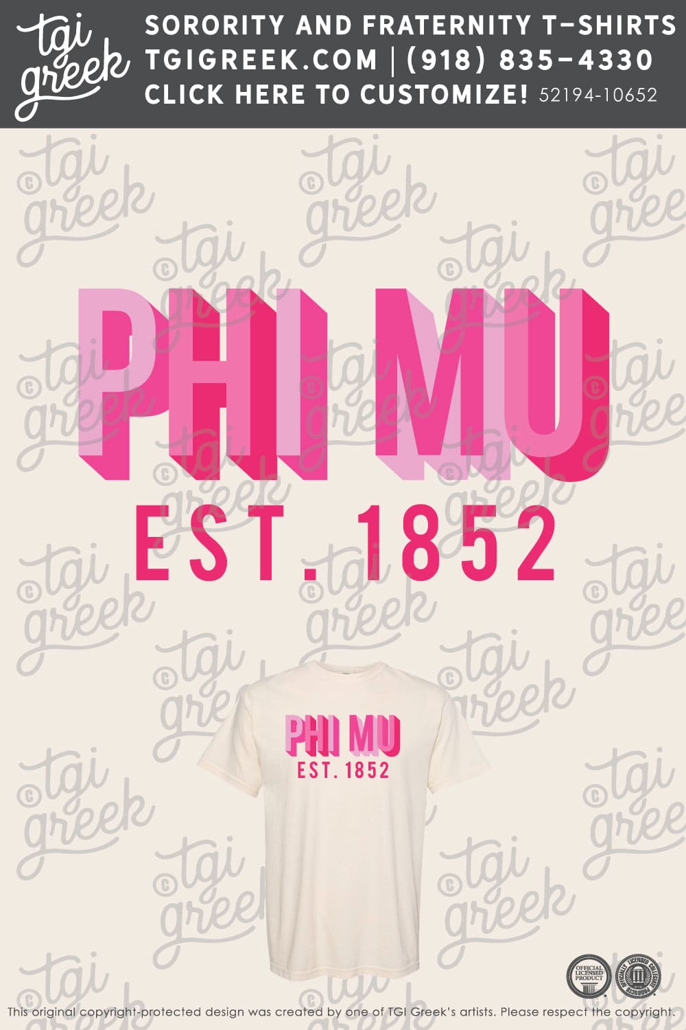 Phi Mu – MCNE Block PR