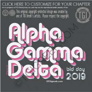 TGI-Alpha Gamma Delta PR Foil