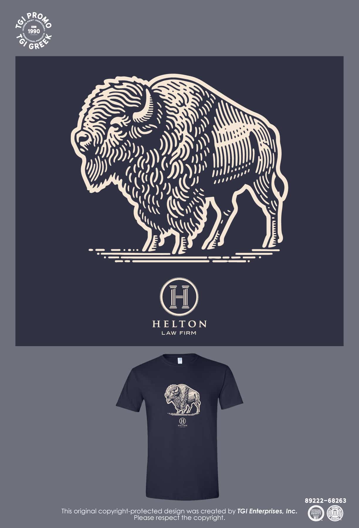 Helton Firm – Buffalo Tee