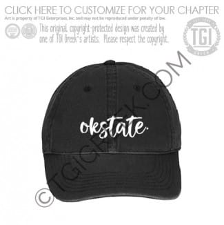 Oklahoma State University Panhellenic Hat