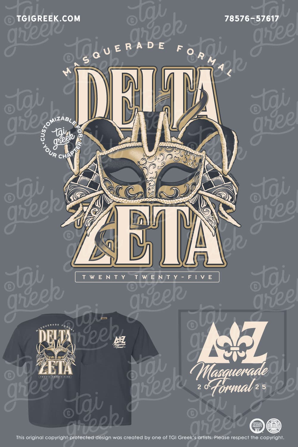 Delta Zeta – TGI Masquerade Formal