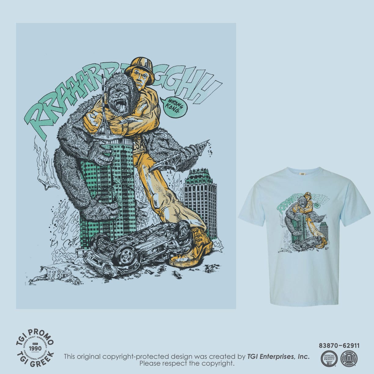 TGI Promo – Driller Gorilla Tee