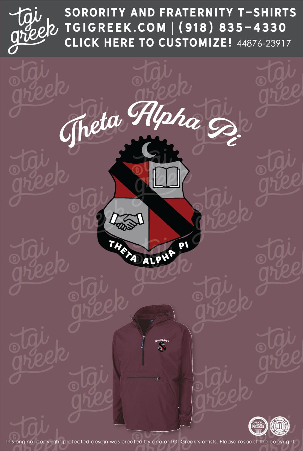 Theta Alpha Pi – GCC PR Sweatshirt