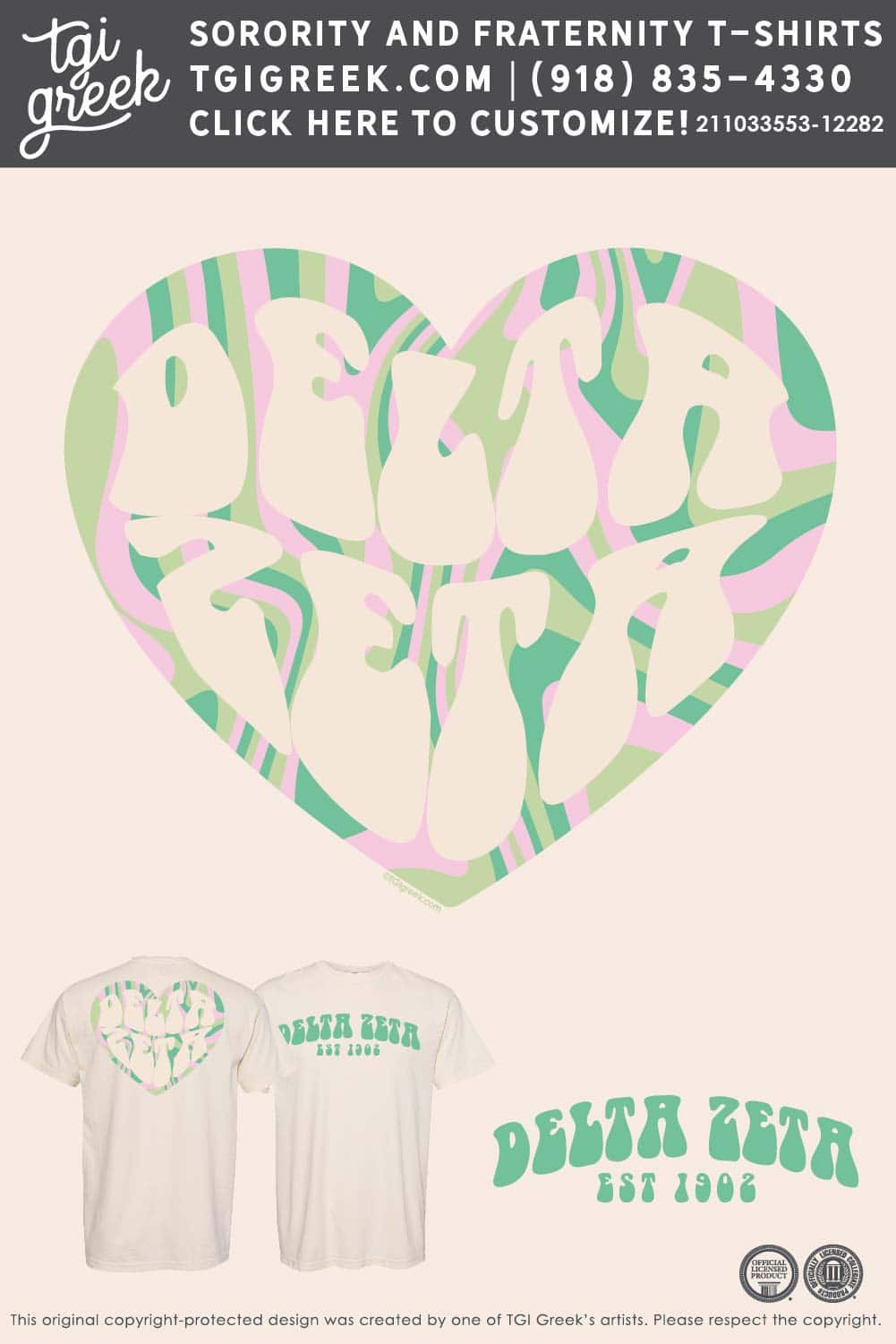 Delta Zeta – Live Sale Nov Heart