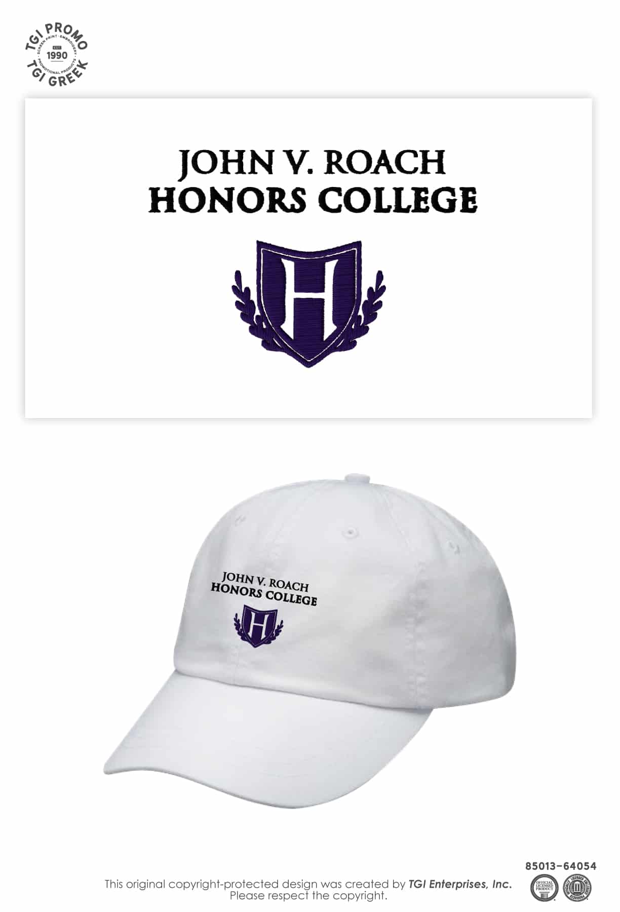 Texas Christian University – Honors Hats