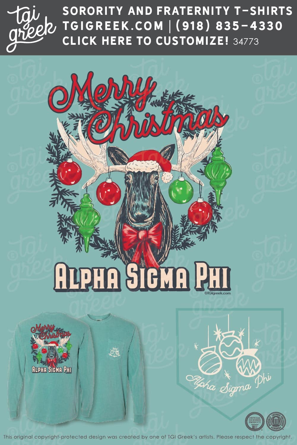 Alpha Sigma Phi – UNA Christmas Moose