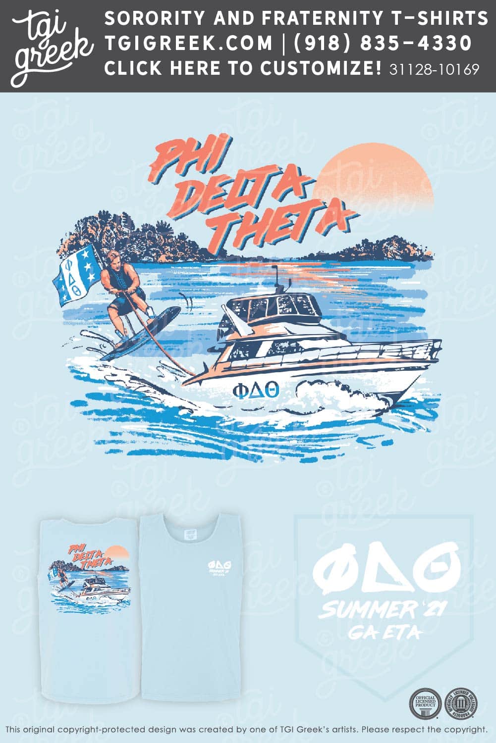 Phi Delta Theta – UWGA Summer Tank