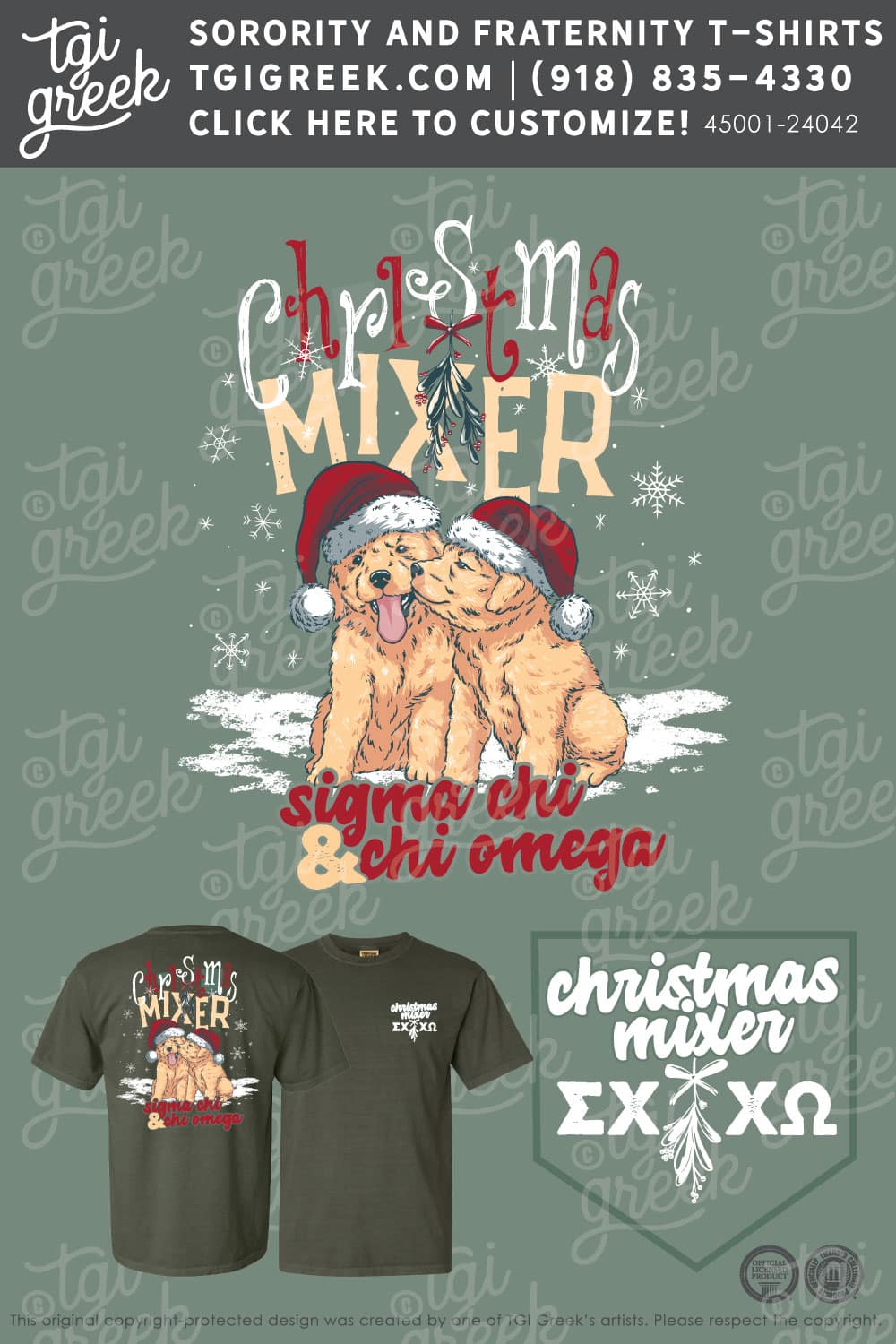 TGI – Sigma Chi Christmas Pup