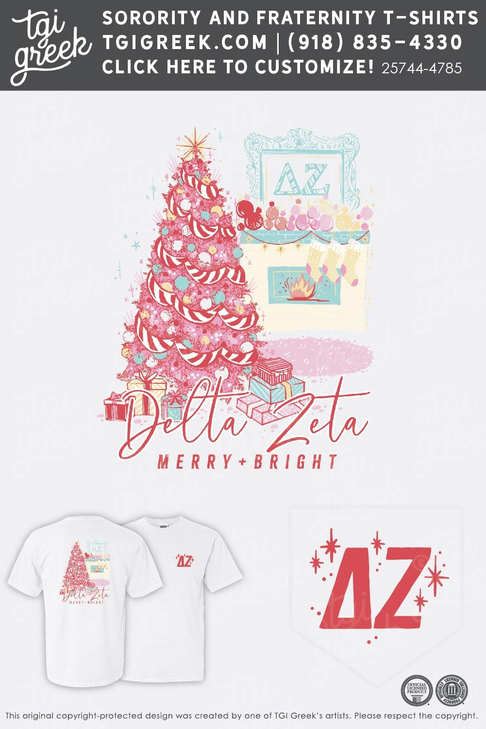 Delta Zeta – Peppermint Xmas