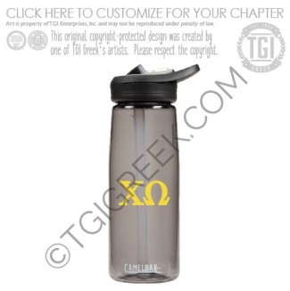 Chi Omega- Bid Day Waterbottle