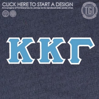 Kappa Kappa Gamma-OU Bid Day Applique
