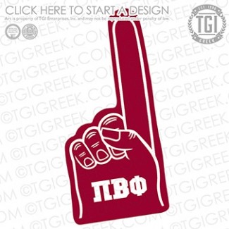 Pi Beta Phi-UM Foam Finger