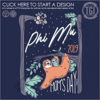 TGI-Phi Mu Sloth Moms Day