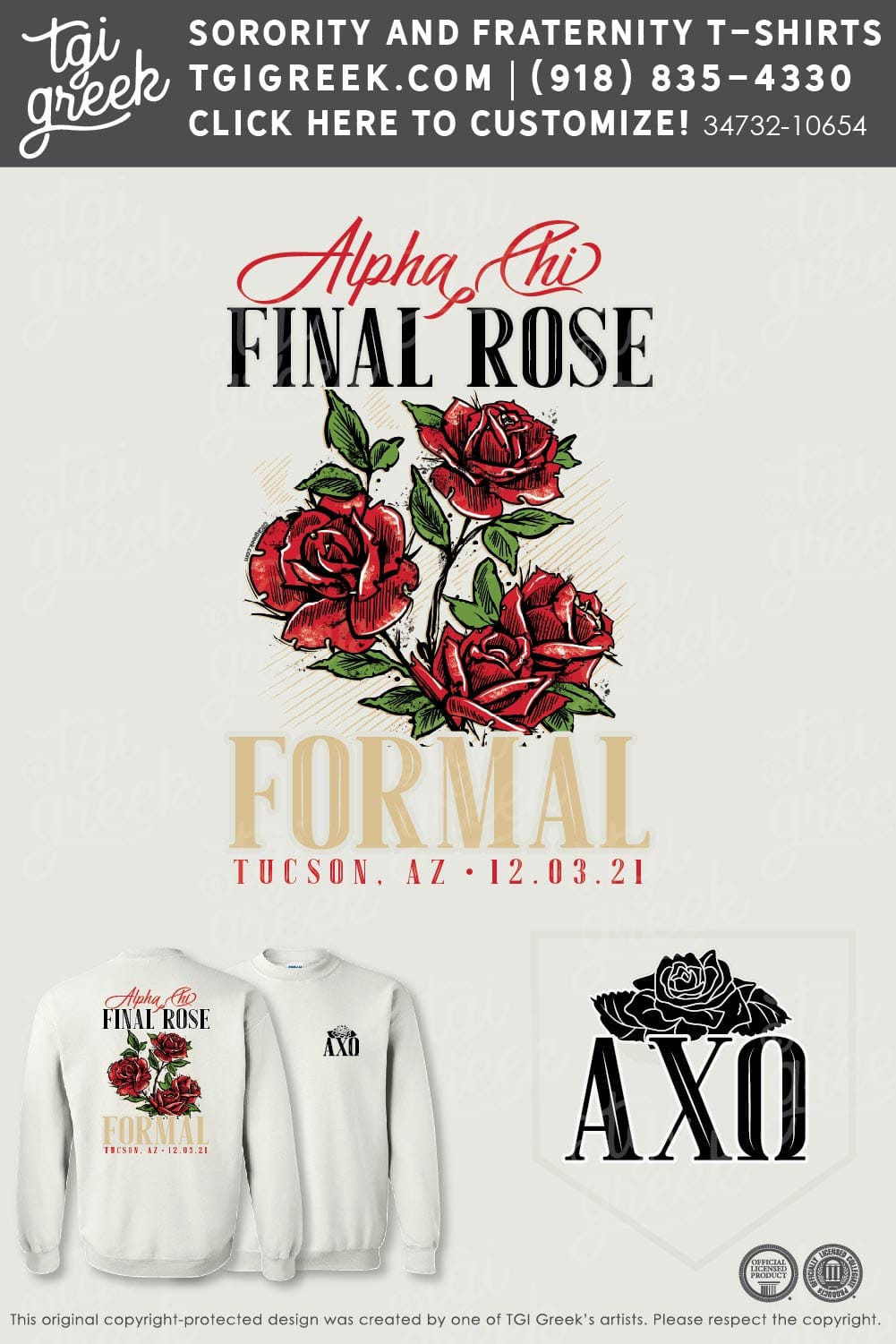Alpha Chi Omega – UAZ Formal