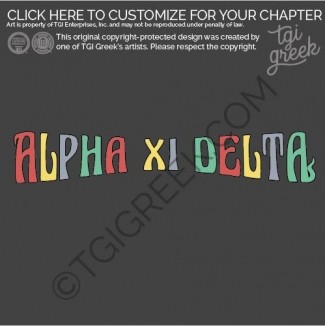 TGI Alpha Xi Delta Small Flame PR