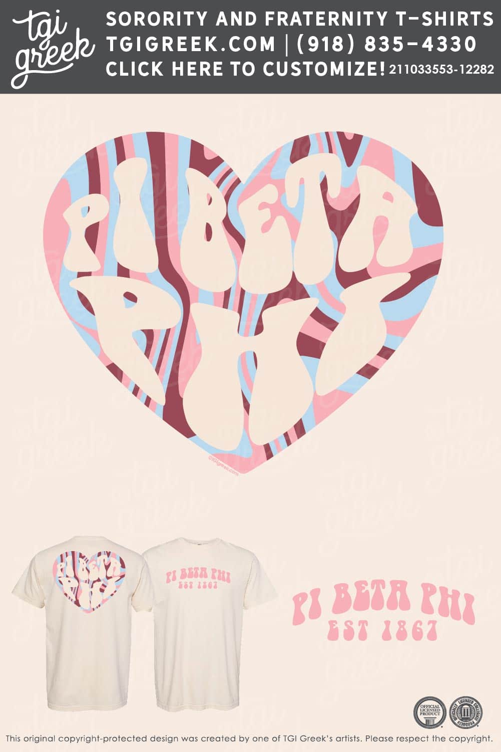 Pi Beta Phi – Live Sale Nov Heart