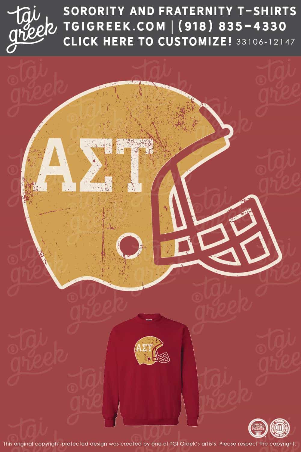 Alpha Sigma Tau – KUTZ Homecoming Sweatshirt