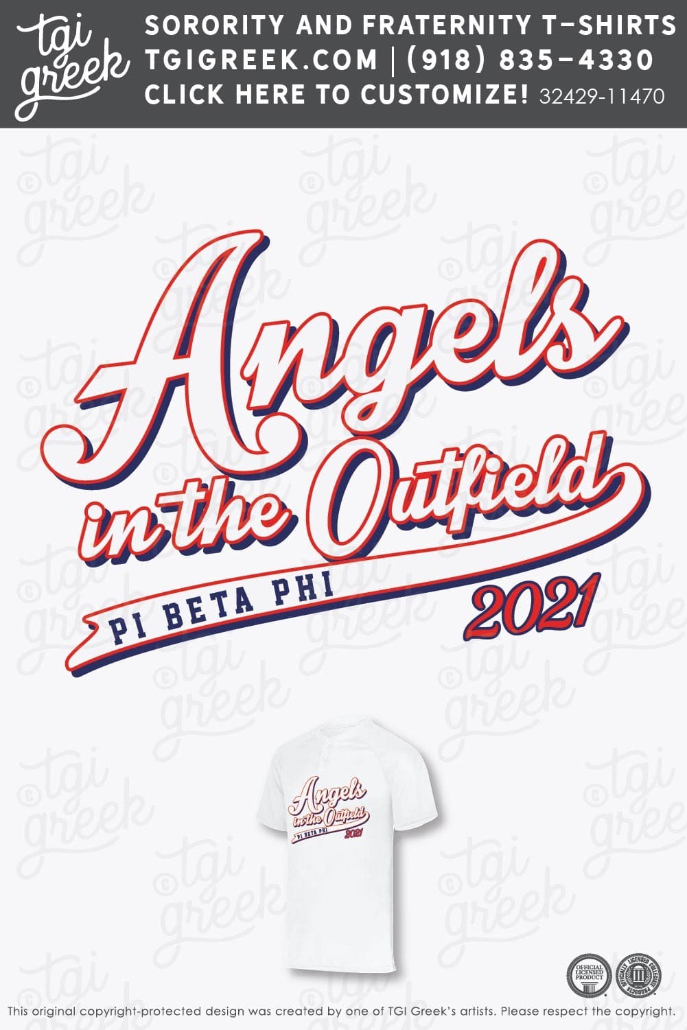 Pi Beta Phi – KU Angels In The Outfield
