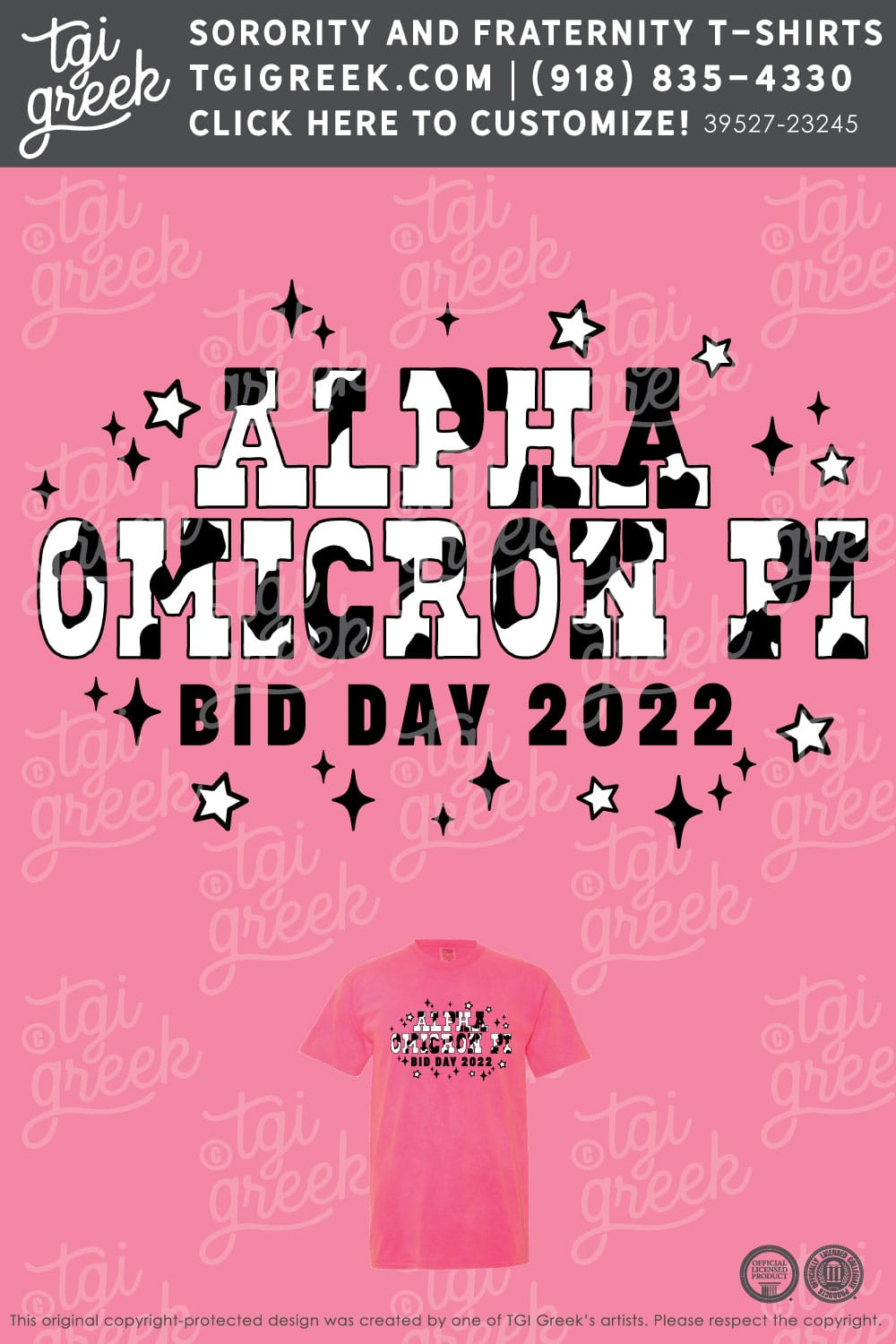Alpha Omicron Pi – CU Bid Day