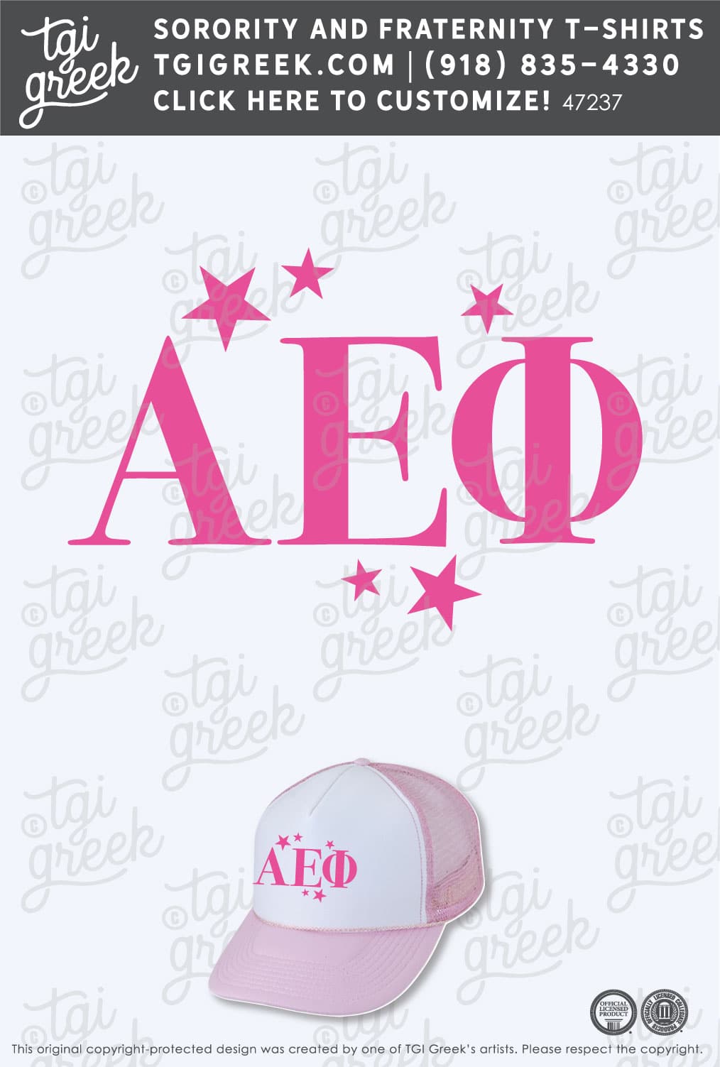 Alpha Epsilon Phi – UCF Hat
