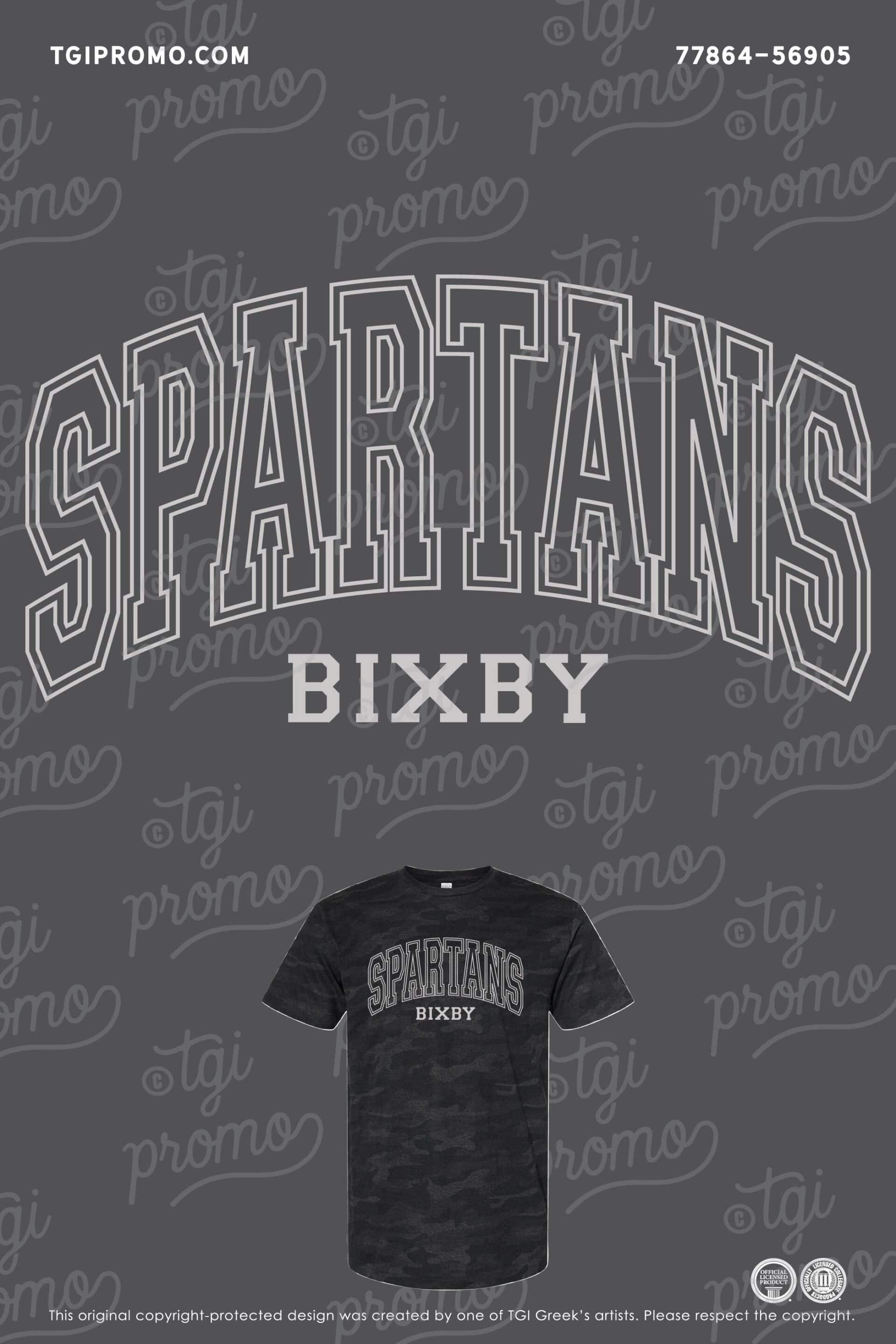 Bixby High School – Spartan Camo