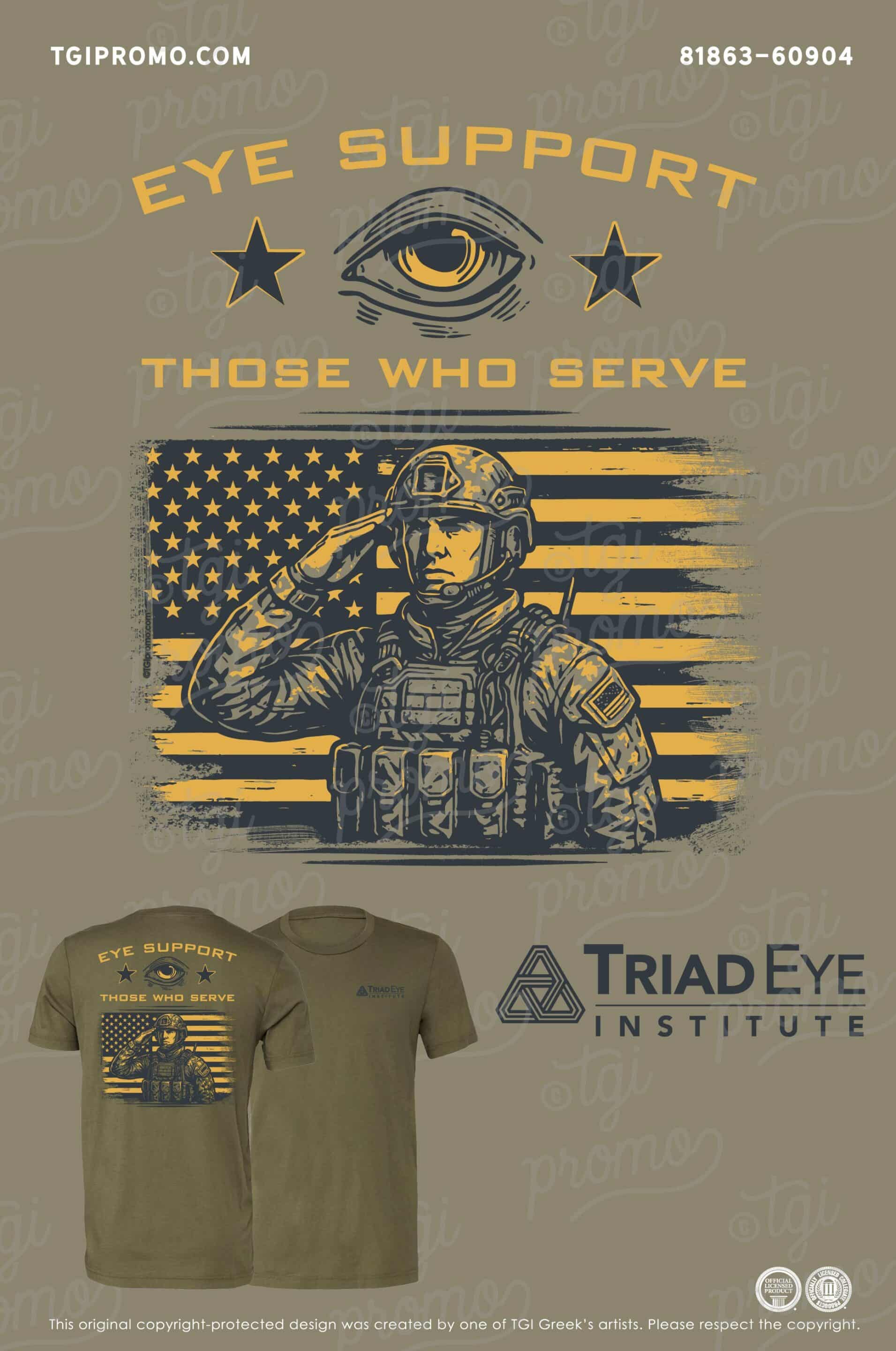 Triad Eye Institute – Eye Support Tee
