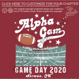 Alpha Gamma Delta – OU game Day Tees