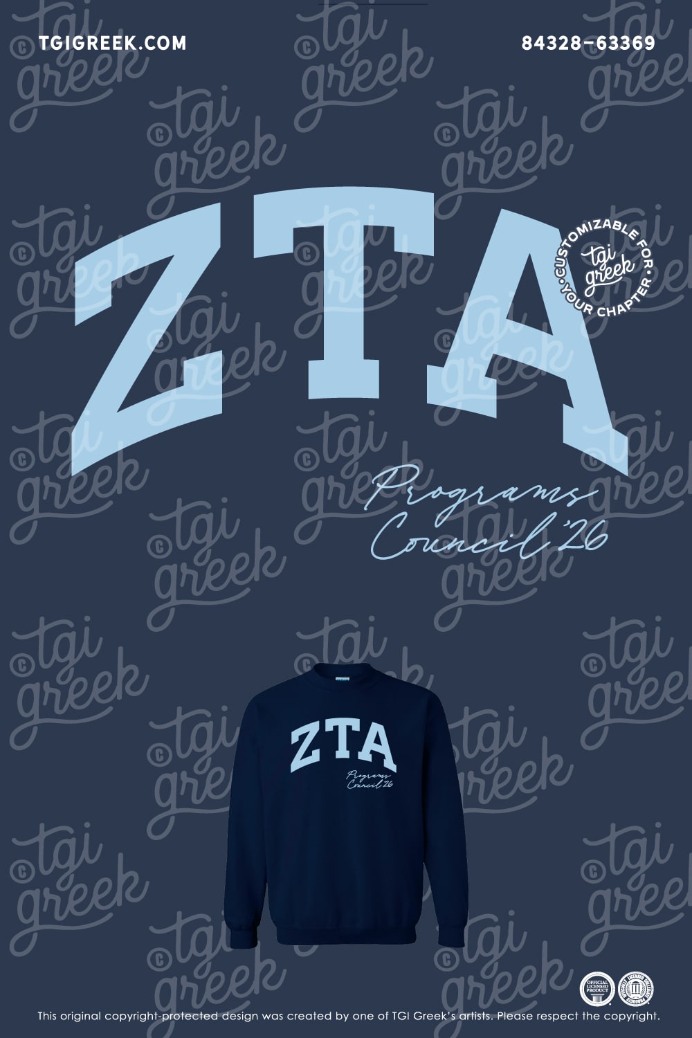 Zeta Tau Alpha – AUB Sweatshirt