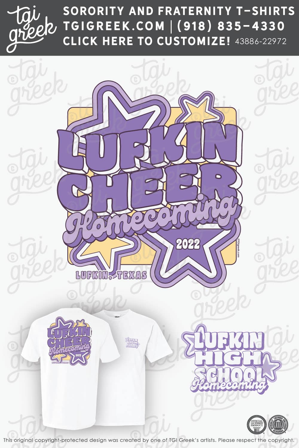 Lufkin High School – Cheer Homecoming