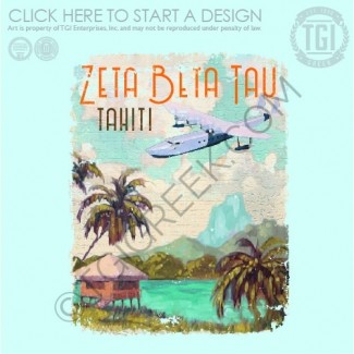 TGI-Zeta Beta Tau Tahiti Poster