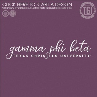 Gamma Phi Beta-TCU PR Shirt