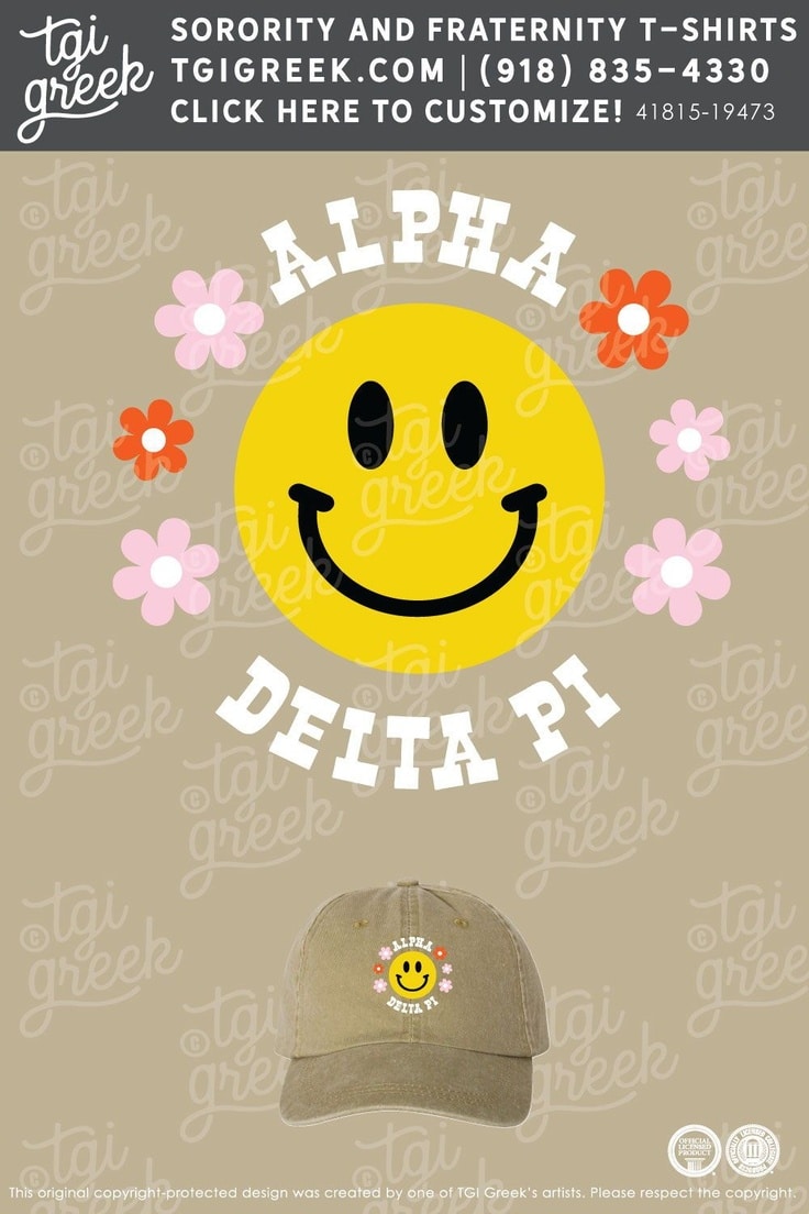 LIVE – Alpha Delta Pi Smiley Hat