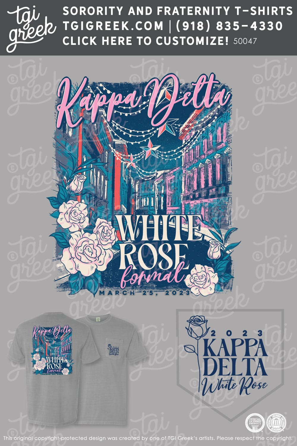 Kappa Delta – TROY Formal – Grey