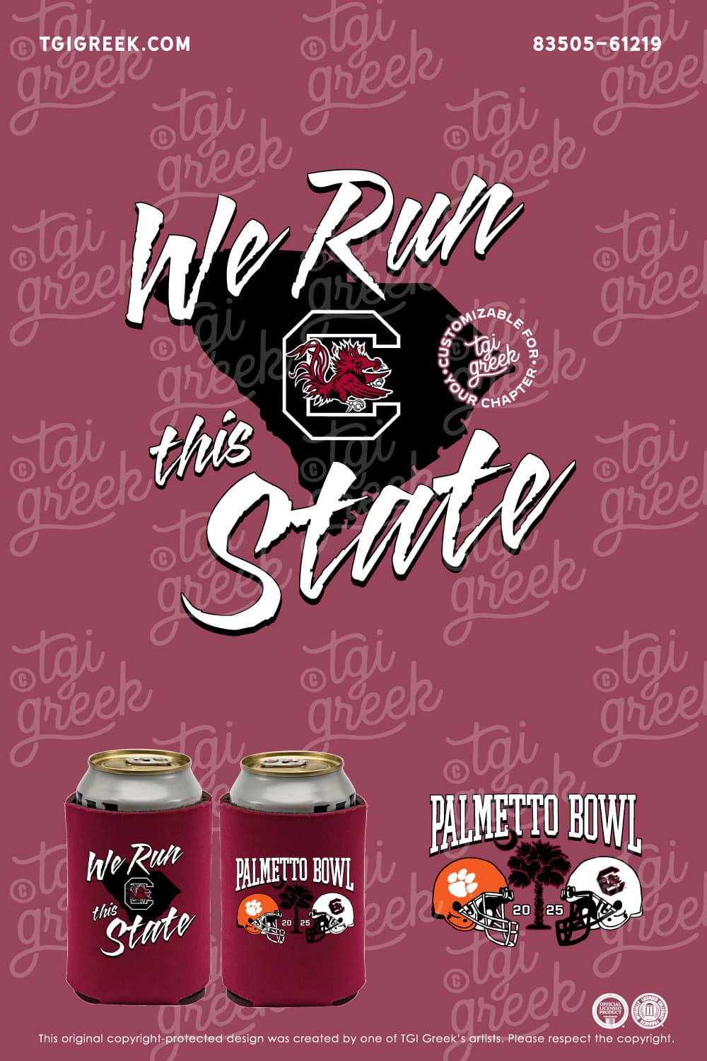 South Carolina – Giveaway Koozie