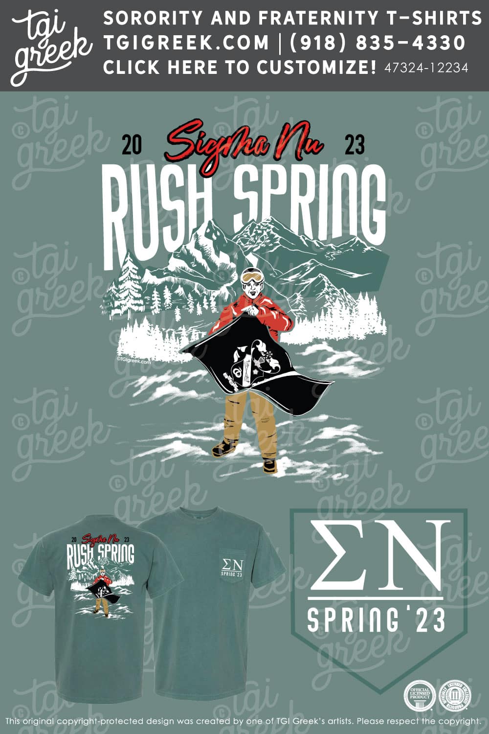 Sigma Nu – APPS Spring Rush – Green