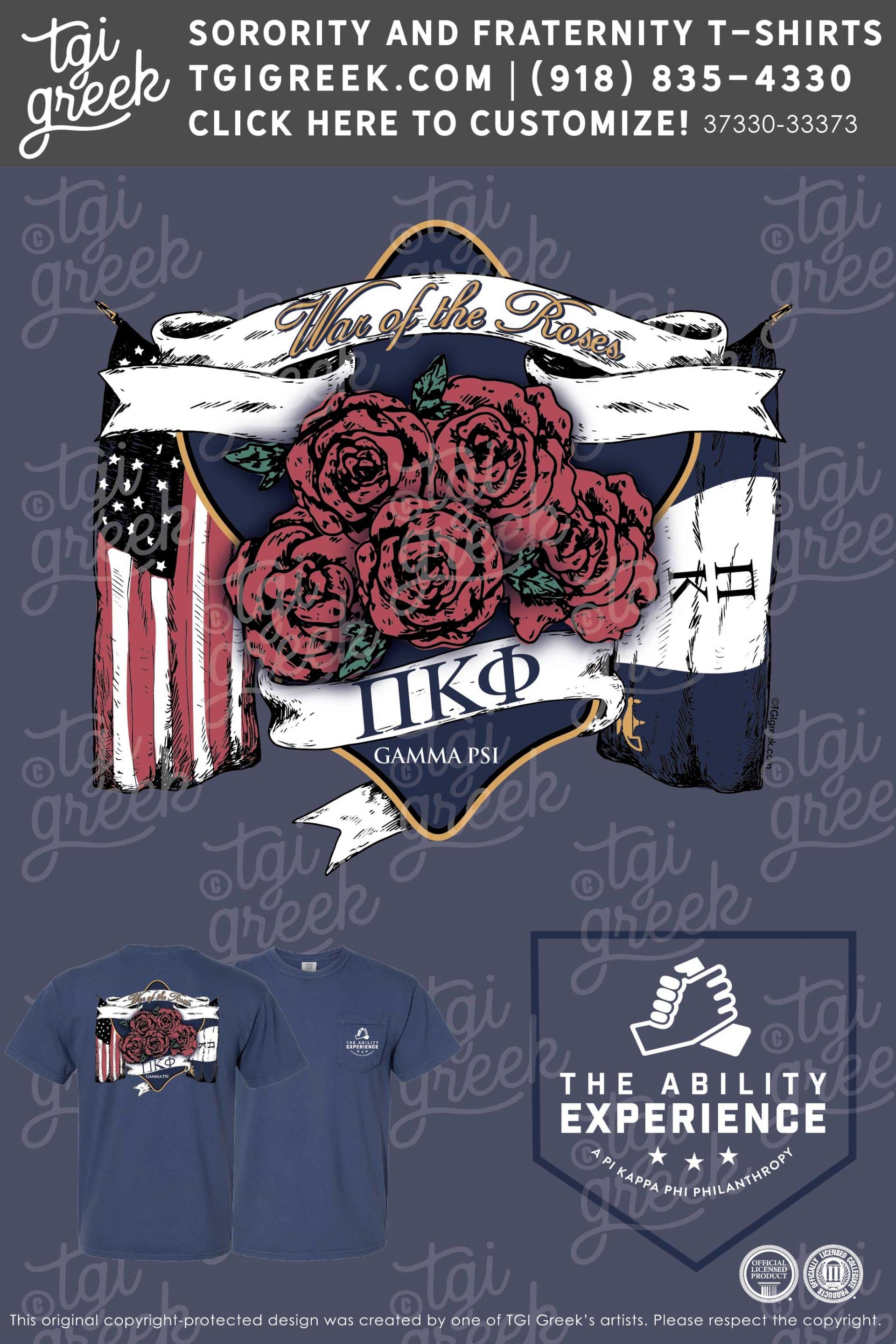 Pi Kappa Phi – AU War of the Roses