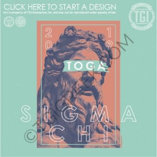 TGI-Sigma Chi Toga Statue