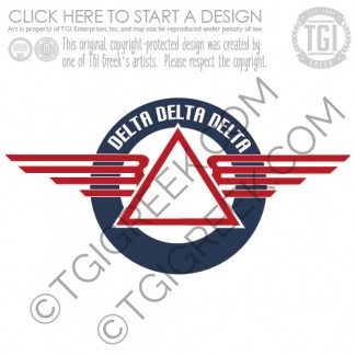 Delta Delta Delta-TU delta Airlines