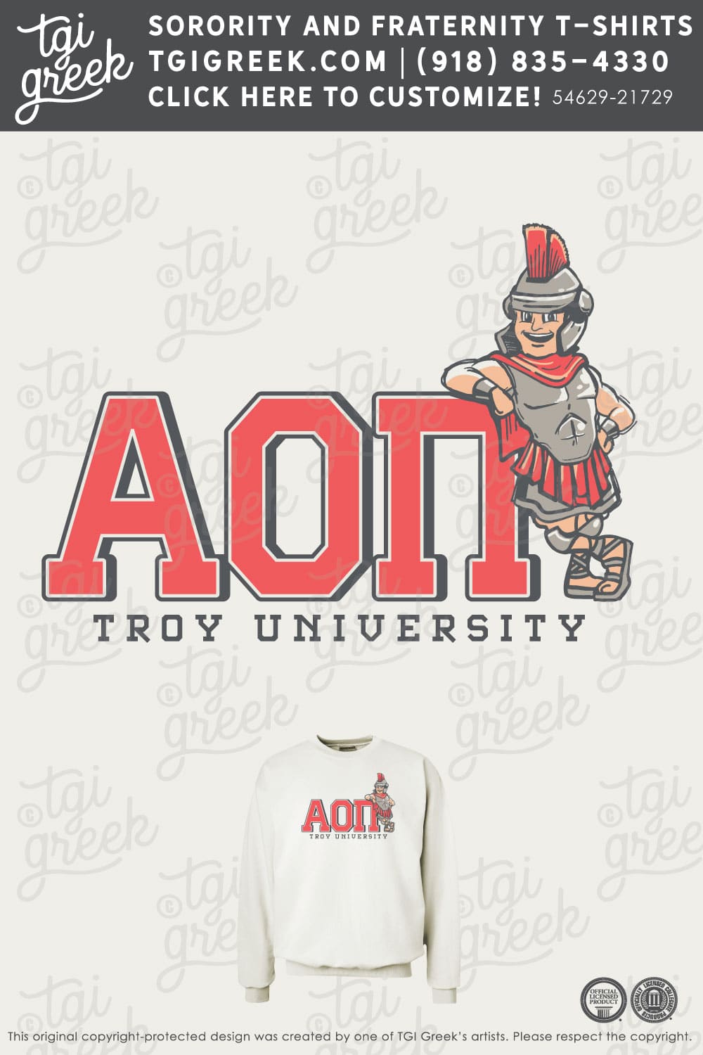 Alpha Omicron Pi – TROY Gameday