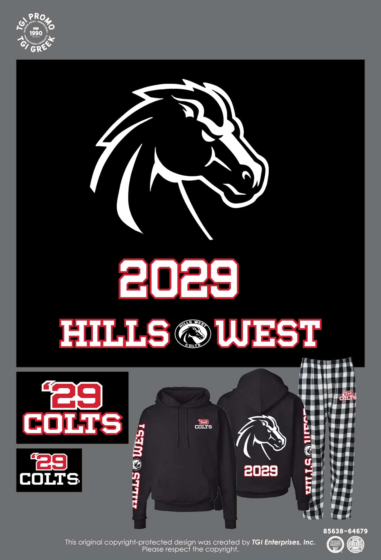 Half Hollow Hills High School West – Colts Shirts