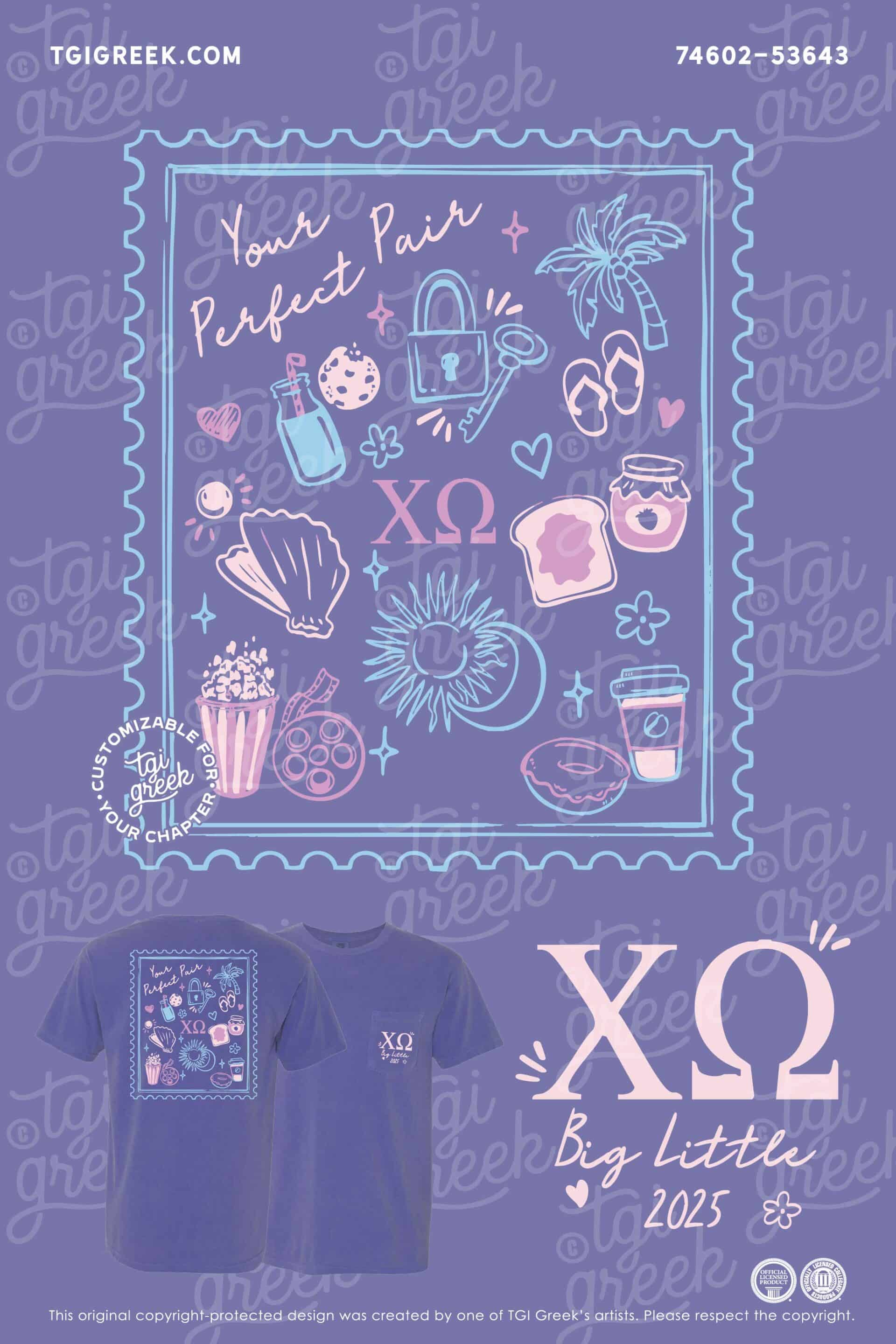Chi Omega – GSU Big Little Shirt