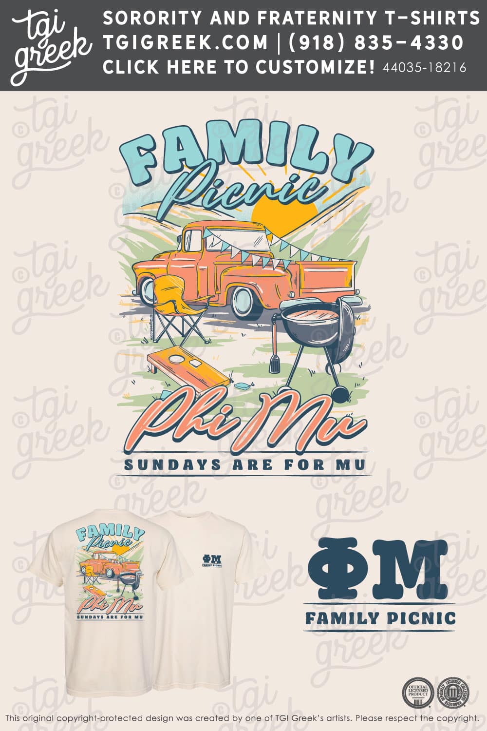 Phi Mu – MEM PR Hoodies